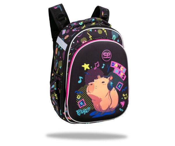 Školní batoh Turtle 16˝ Kapybara Music